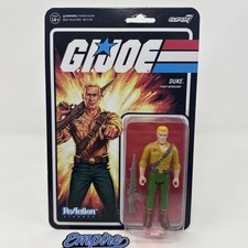 Duke First Sergeant G.I. Joe Super 7 Reaction Action Figure 3.75  2021