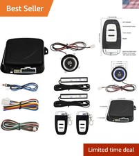 Universal Passive Keyless Entry System - Remote Start, Auto Lock/Unlock Feature