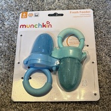 Munchkin Fresh Food Feeder Blue Unisex Baby Feeding Accessory Model Fresh Feeder