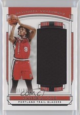 2019-20 Panini National Treasures Rookie Jumbo Materials 36/99 Nassir Little oj7