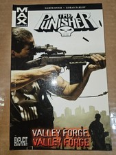 The Punisher Valley Forge Trade Paperback Marvel MAX Comics Modern Age