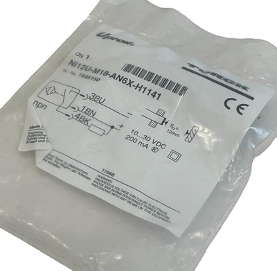 NEW TURCK NI12U-M18-AN6X-H1141 INDUCTIVE SENSOR 1645150 NI12UM18AN6XH1141