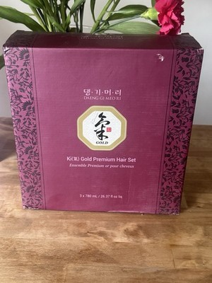 Daeng Gi Meo Ri Ki Gold Premium Hair Set 3pk 2 Shampoo+1 Treatment 780ml NEW /28