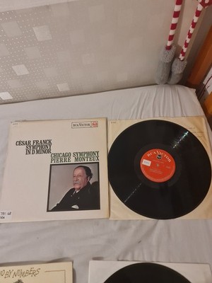 Cesar Franck D minor SB6631 1964 Beautiful piece of music Vinyl LP Record