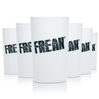 6X Trojka Schnapsglas 2Cl Satiniertes Shotglas Kurze Stamper GläSer Set Freak