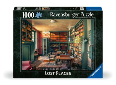 Erwachsenenpuzzle 1000 Teile - Mysterious castle library | Spiel | 12000180