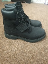NEW TIMBERLAND WOMEN'S BOOTS 5UK BLACK NUBUCK / SUEDE BLACK