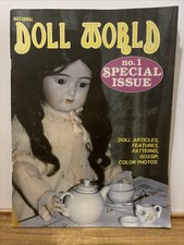 Vintage National Doll World Magazine No 1 Special Issue Pattern Book 1983 NOS