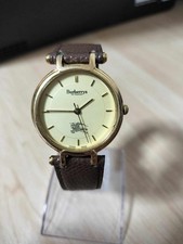 Burberrys Watch 3200 Quartz 18k Gold Plated T2774 for sale online