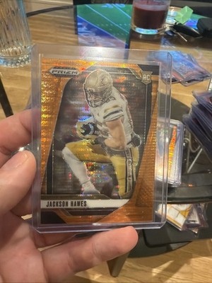 Jackson Hawes Prizm Draft Picks 2025 Orange /75