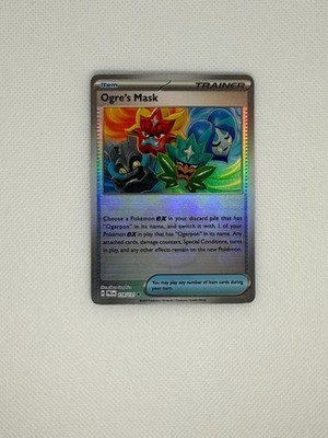 Ogre's Mask (Poke Ball Pattern) Holo Uncommon SV: Prismatic Evolutions 118/131 N