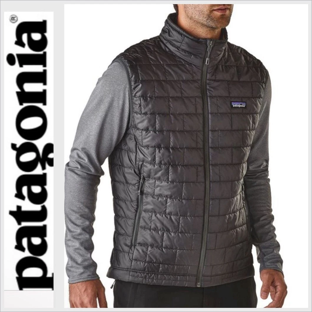 Patagonia Men's Nano Puff Lightweight Insulated Vest Large Logo*