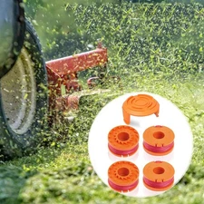 Spool And Line 4 Spools + 1 Cover For WA0004 20V WG151 Grass Cutter Lawn Mower