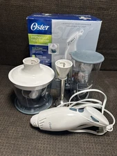 Oster Immersion Hand Blender With Chopper Measuring Cup #2605