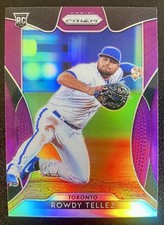 2019 Panini Prizm ROWDY TELLEZ Toronto Blue Jays Purple Prizm ROOKIE #10!
