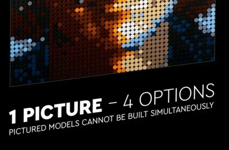 RARO! RETIRADO 4 Caras Completas LEGO Arte The Beatles 31198 George Paul John Ringo Foto 2 de 2