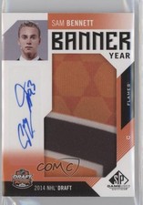 2016-17 SP Game Used Banner Year Draft 2014 Sam Bennett #BD14-SB Auto au7