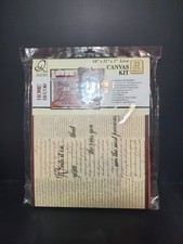 Quick Quotes Scrapbook Kit 14 x 11 x 1 Canvas Kit 22 Pieces DD21.
