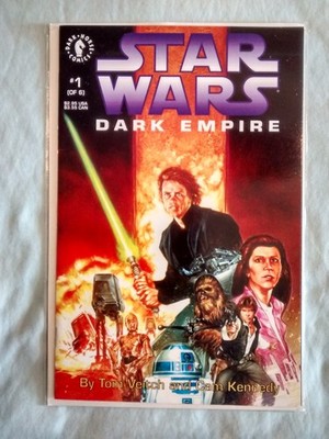 Star Wars: Dark Empire #1 (Dark Horse Comics December 1991) for