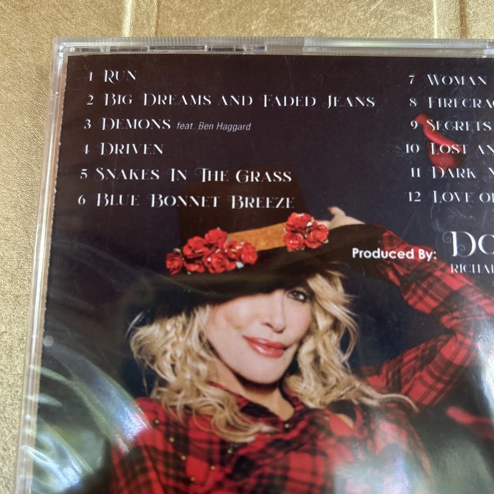 Dolly Parton Run Rose Run Target Exclusive CD NEW Cracked Case - Image 3 of 4