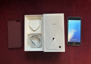 Apple iPhone SE 2020 2. GEN. 64GB Unlocked White Exc. Zustand Akku 78%