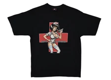 Vintage Spirit Skateboards Need A Doctor Nurse (Hook-Ups) T-Shirt Size M Medium