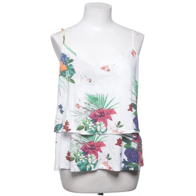 Holly & Whyte by Lindex, Tank­top, Größe: M, Weiß/Mehrfarbig, Viskose #vSu