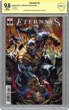 Eternals #6D Shaw 1:25 Variant CBCS 9.8 Witnessed Sig Ribic 2021 22-1683AAD-003