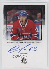 2022-23 SP Authentic UD Authentics Evgeni Dadonov Evgenii #UDA-ED Auto 11jd