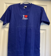 I love Aruba - Boys size XL 14/16 in Navy t-shirt with tags