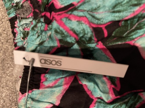 ASOS Floral Bandeau Swim Top Size 6 Brand New With Tag - Picture 6 of 6