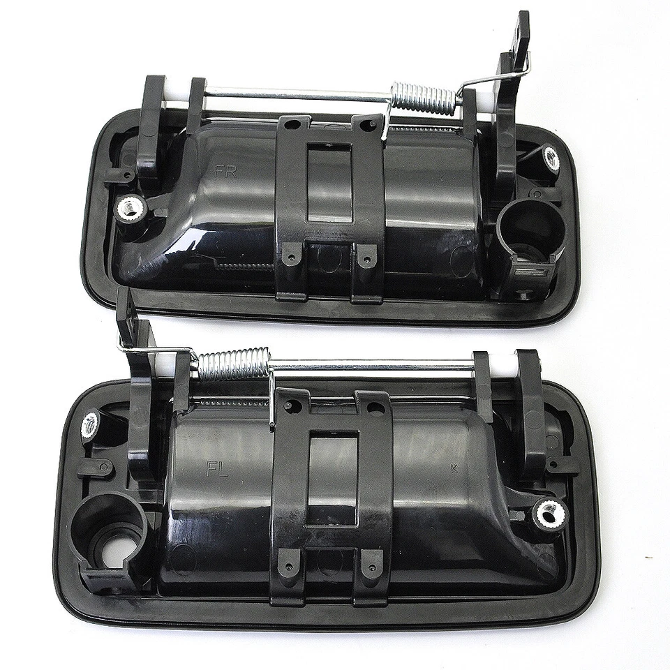 ✅PAR DE MANIJAS DE PUERTA EXTERIOR DELANTERAS para 88-00 Chevy GMC C/K1500 2500 3500 Foto 2 de 4