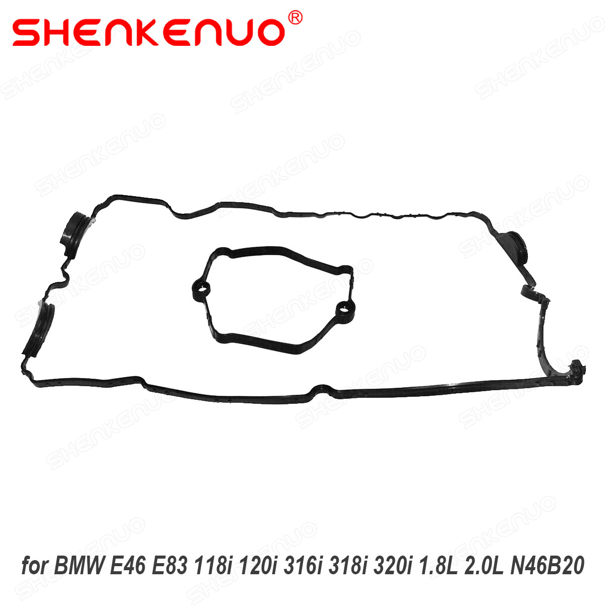 Valve Cover Gasket For BMW 1-Series & 3-Series 2008-2013 – 2.0L N46B20A, Rubber, Direct Fit