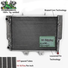 OEM# 1240444 1240319 Radiator Fits Polaris RZR570 RZR800 EFI 2007-2017 2008 2009