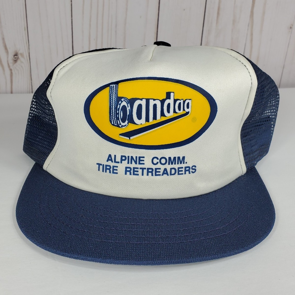 Casquette Trucker Vintage Friend Tire Années 80 - Snapback, Mousse Et Mesh, Neuve
