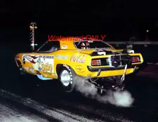 Don "Snake" Prudhomme 1970 "Hot Wheels" Plymouth 'Cuda NITRO Funny Car PHOTO #13