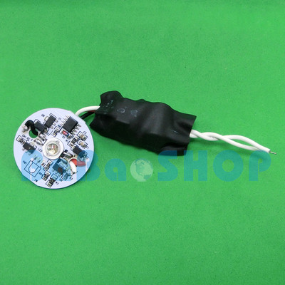 3W RGB Slow Flashing Colorful Flash LED Light + AC 85-265V Driver Supply for DIY