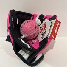 Franklin "My First Glove" Left Hand 8.5" Pink Fielding Glove w/ Teeball I 