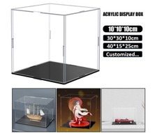Acrylic Display Case for Collectibles Storage and Counter Top Show Box