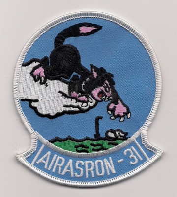 AIRASRON VS-31 TOPCATS CARRIER BASED ASW SQUADRON patch