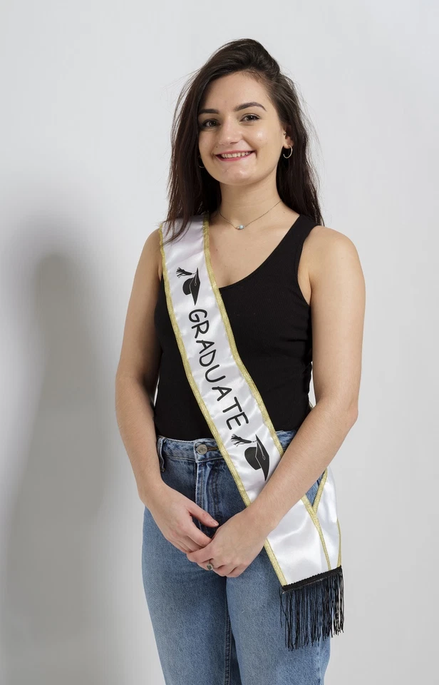 CAKE-FACTORY GRADUATION SASH GRADUATED SASH PARTY DECORATION