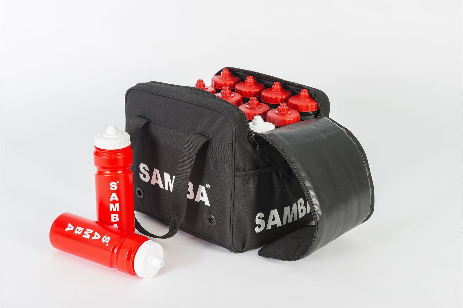 Samba Water Bottle Carry Bag Zip Holder Sports Equipment Holds 16x750ml Bottles