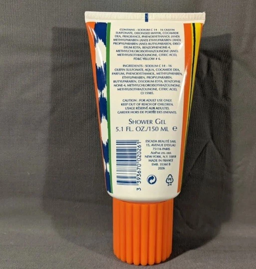 Gel de banho feminino ESCADA Margaretha Ley Que Viva Eascada  - Imagem 2 de 2