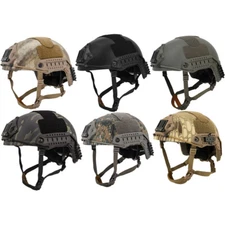 Lancer Tactical Advanced BH Style Adjustable Airsoft MILSIM Bump Helmet CA-726