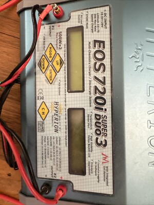 Hyperion EOS 0720I Super Duo 7S 16N Charger - Dual 20A/500W 14S