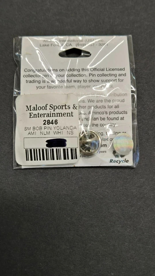 Yolanda Griffith Sacramento Monarchs WNBA Licensed Lapel Pin Bobbing Head Aminco - Image 2 of 4