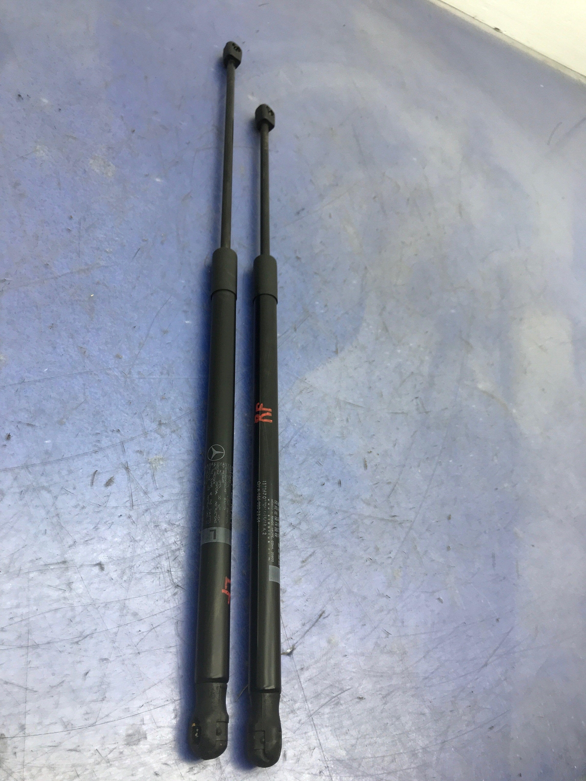 2016-2019 MERCEDES GLE 350 LH & RH HOOD SHOCK STRUT SET (2PCS 