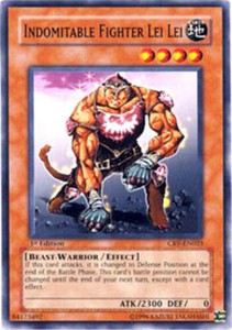 Indomitable Fighter Lei Lei - CRV-EN023 - Common - 1st Edition x3 - Near Mint