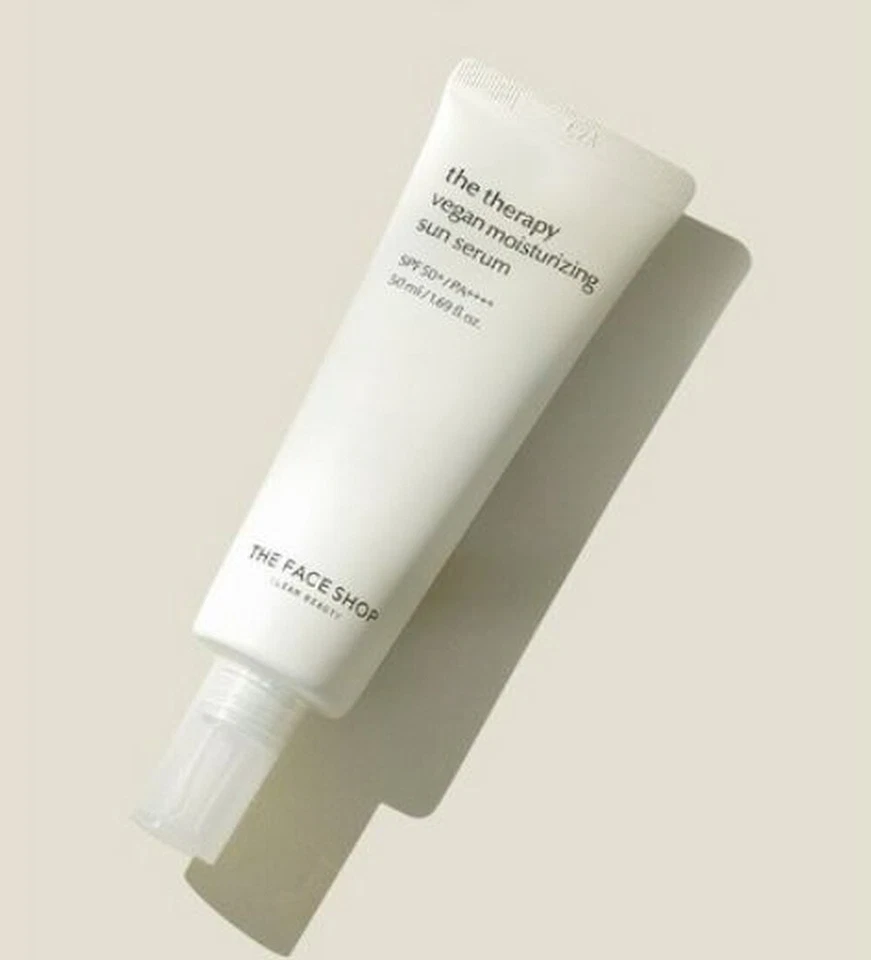Увлажняющая солнечная сыворотка THE FACE SHOP The Therapy SPF50+ PA++++ 50 мл + 50 мл | Hydrati - Изображение 2 из 3