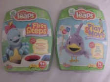 Leap Frog Baby Little Leaps Interactive Learning DVDs Discs Ages 9 Months